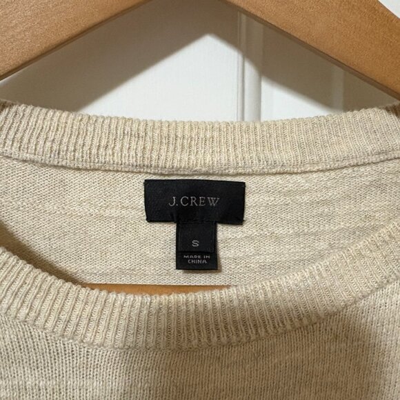 J. Crew Striped Cotton Sweater - Picture 2 of 4